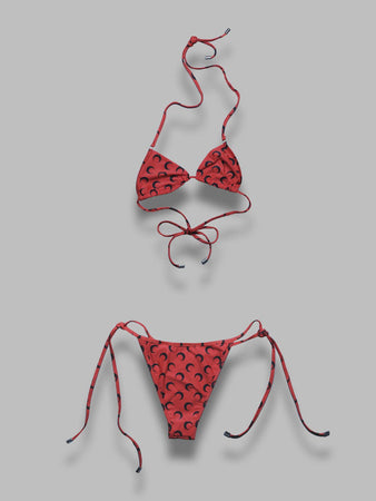MARINE SERRE swimwear jersey bikini da donna