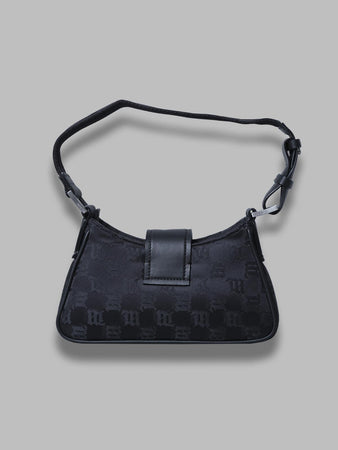 MISBHV nylon monogram small shoulder bag da donna