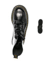 DR. MARTENS Anfibi Molly in pelle con lacci in raso da donna