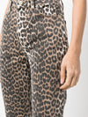 GANNI Jeans animalier ganni da donna
