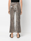 GANNI Jeans animalier ganni da donna