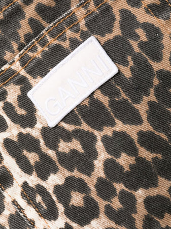 GANNI Jeans animalier ganni da donna