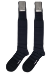 Calza lunga uomo Julipet - Teshy colore nero 100% cotone filo di scozia