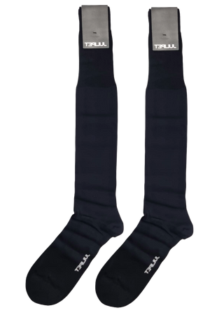 Calza lunga uomo Julipet - Teshy colore nero 100% cotone filo di scozia
