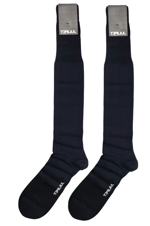 Calza lunga uomo Julipet - Teshy colore Navy 100% cotone filo di scozia