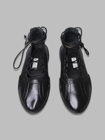 MIISTA averie black lace brogues da donna
