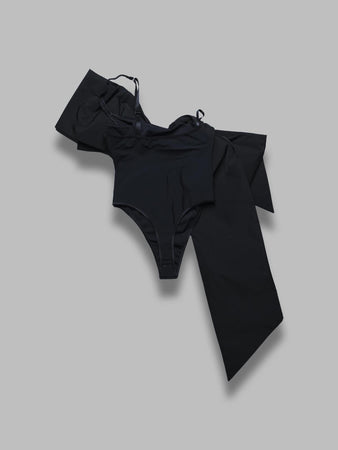 VAQUERA women bow leotard woven - 76% polyamide, 22% elastane - att: 100% sorona polyester - made in usa da donna