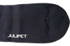 Calza lunga uomo Julipet - Teshy colore nero 100% cotone filo di scozia