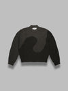 ERL unisex swirl wool crewneck knit da uomo