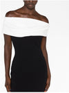 SOLACE LONDON Abito lungo Eva con spalle scoperte da donna