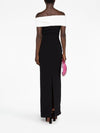 SOLACE LONDON Abito lungo Eva con spalle scoperte da donna