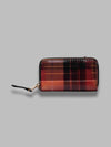 COMME DES GARCONS WALLET wallet / lenticular tartan - 100% tpu in: 100%cowhide made in spain da uomo