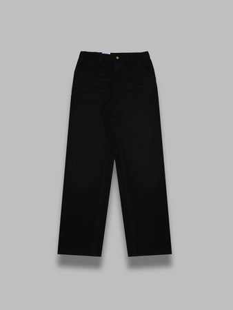 CARHARTT WIP single knee pant 'dearborn' canvas, grind wash da uomo