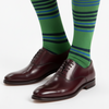 Calze Lunghe Uomo Gallo - Righe Verde Multicolor