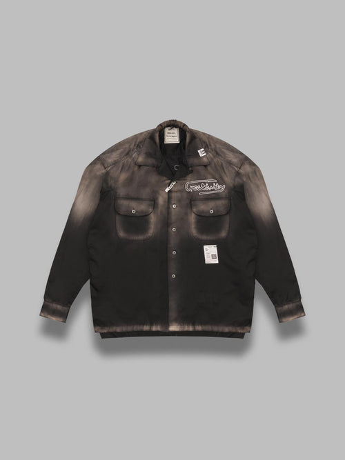 MAISON MIHARA YASUHIRO faded satin l/s shirt da uomo