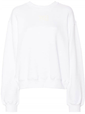 Alexander Wang felpa con logo AW da donna