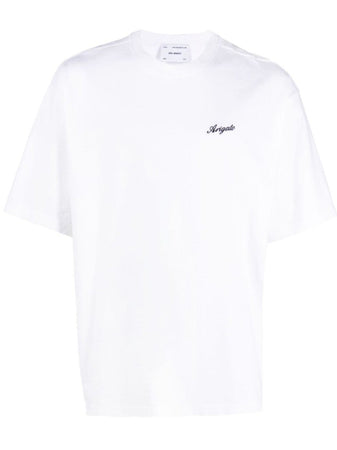 AXEL ARIGATO logo-embroidered T-shirt da uomo