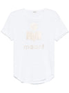 MARANT ETOILE T-shirt con logo Isabel Marant Etoile da donna