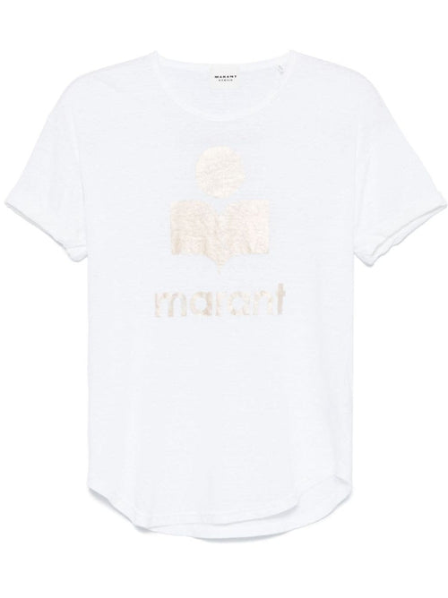 MARANT ETOILE T-shirt con logo Isabel Marant Etoile da donna