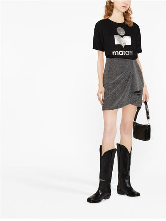MARANT ETOILE T-shirt con logo Isabel Marant Etoile da donna