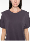 Isabel Marant T-shirt Zelitos a maniche corte in cotone tinta unita da donna
