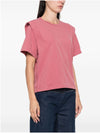 Isabel Marant T-shirt Zelitos a maniche corte in cotone tinta unita da donna