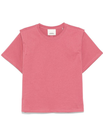 Isabel Marant T-shirt Zelitos a maniche corte in cotone tinta unita da donna