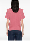 Isabel Marant T-shirt Zelitos a maniche corte in cotone tinta unita da donna