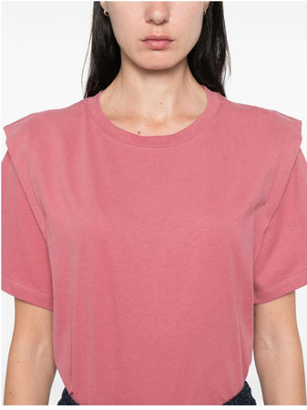 Isabel Marant T-shirt Zelitos a maniche corte in cotone tinta unita da donna