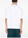 MISSONI polo in jersey con inserti in maglia chevron da uomo