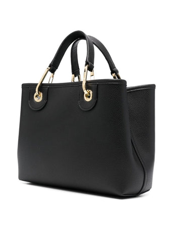 EMPORIO ARMANI Borsa tote con effetto palmellato da donna