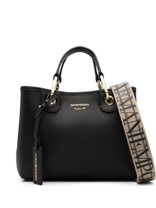 EMPORIO ARMANI Borsa tote con effetto palmellato da donna