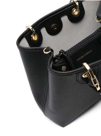EMPORIO ARMANI Borsa tote con effetto palmellato da donna