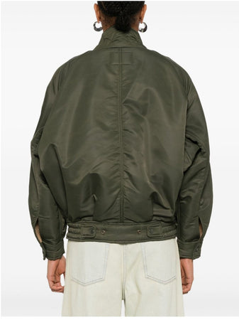 R13 Bomber con inserti a coste da donna
