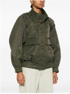 R13 Bomber con inserti a coste da donna