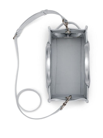 MARC JACOBS The Metallic Leather Small Tote Bag da donna