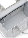MARC JACOBS The Metallic Leather Small Tote Bag da donna