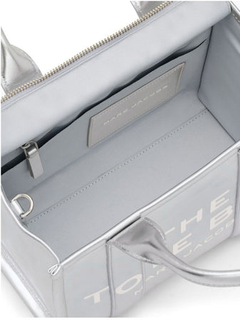 MARC JACOBS The Metallic Leather Small Tote Bag da donna
