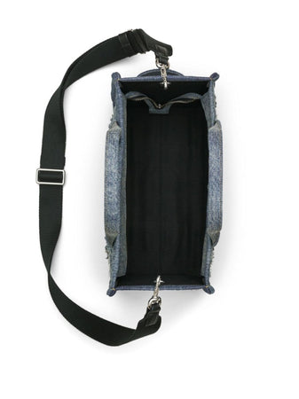 MARC JACOBS Borsa tote media in denim Rip and Repair da donna