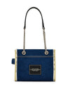 MARC JACOBS The Denim Chain Small Tote Bag da donna