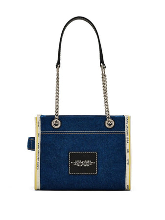MARC JACOBS The Denim Chain Small Tote Bag da donna
