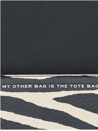 MARC JACOBS The Zebra Leather Chain Mini Bag da donna