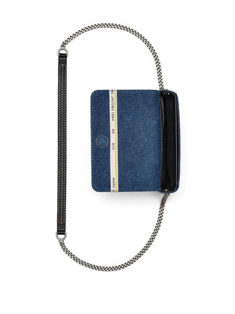 MARC JACOBS The Denim Chain Mini Bag da donna
