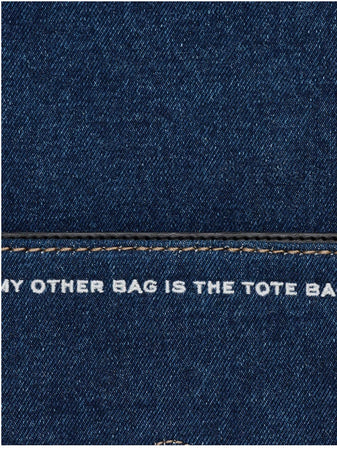 MARC JACOBS The Denim Chain Mini Bag da donna