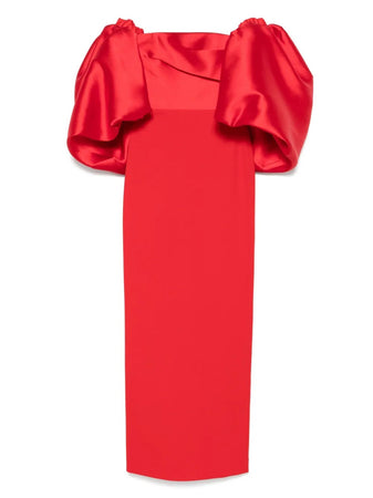SOLACE LONDON maxi dress floris da donna