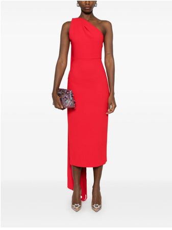 SOLACE LONDON abito midi Samira da donna