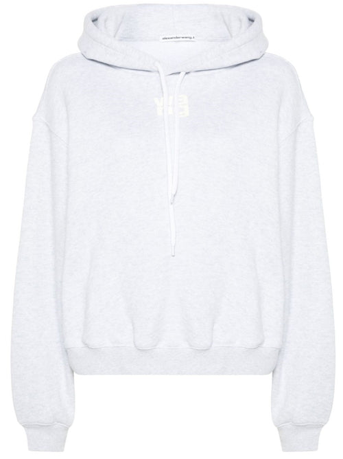 Alexander Wang felpa con cappuccio AW da donna