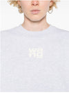 Alexander Wang felpa con logo AW da donna