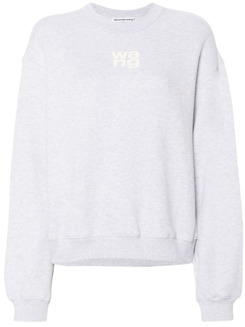 Alexander Wang felpa con logo AW da donna