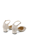 Jimmy Choo Decollete in tessuto glitterato da donna